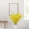 Fake Forsythia Stems Artificial Orchids Flowers 4 Pcs Fake Forsythia Branches